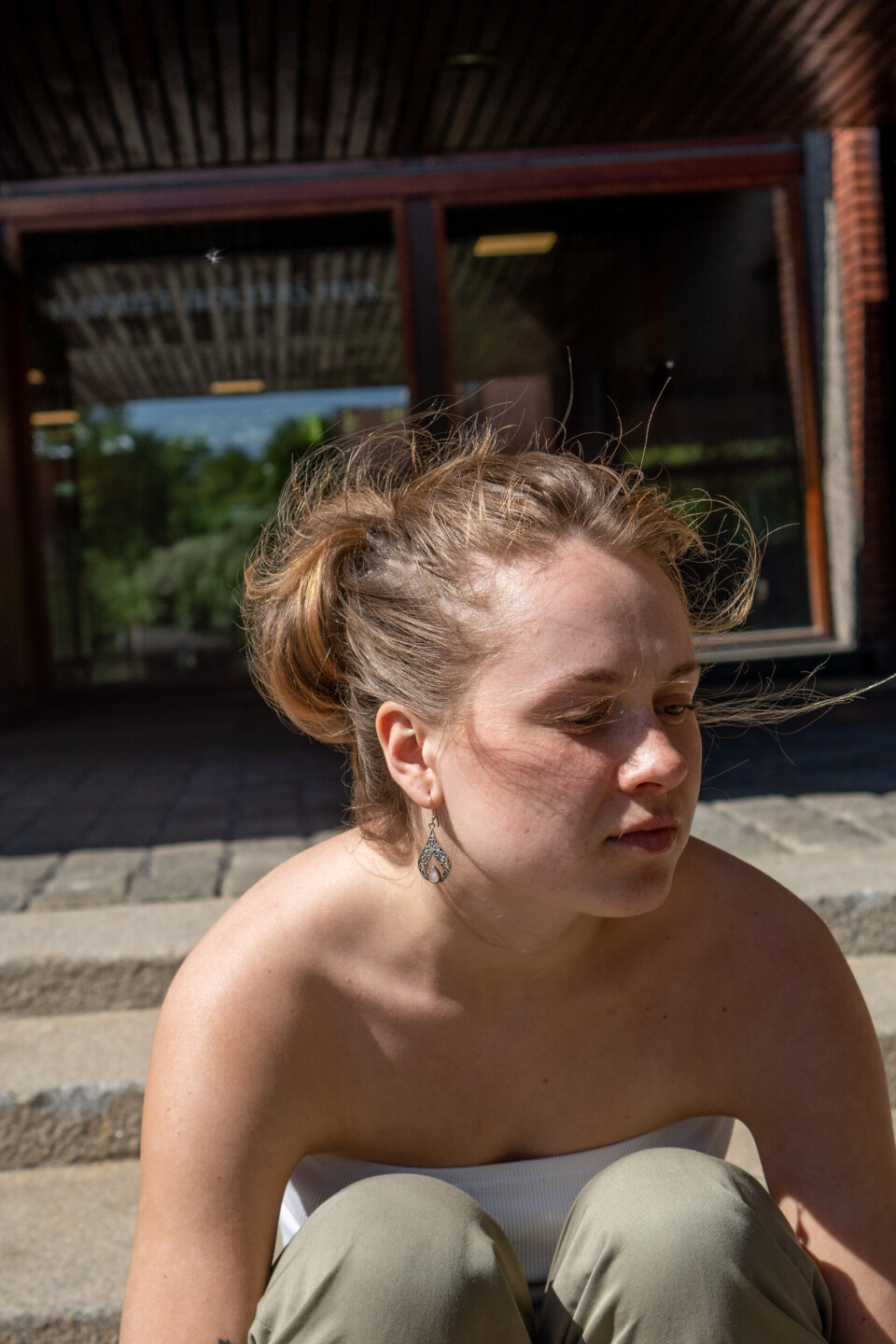 Dagny Braanen Lindgren (21) synes det er fint å ta et standpunkt.