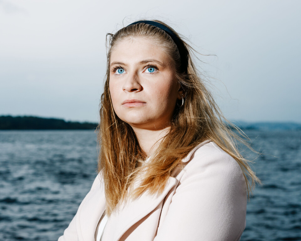 BEKYMRET: Oliwia Skowron er bekymret for studenters trygghetsfølelse i Oslo