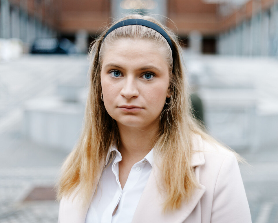 PÅ TIDE: Oliwia Skowron er leder av Velferdstinget (VT) i Oslo og Akershus. Hun omtaler nedleggelsen av SiO Karriere som et gjennomslag.