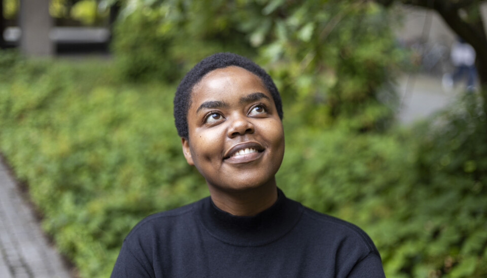 SPENNDENDE: NORSTIP-student Joan Kioko lærer mye om norsk natur gjennom studiet sitt. Hun gleder seg til å se snø.