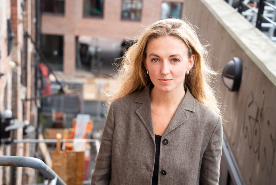 FOR DE FÅ: Arkitektstudent, Charlotte Elisabeth Mellbye, mener at boligene blir for en ressurssterk gruppe som har råd.