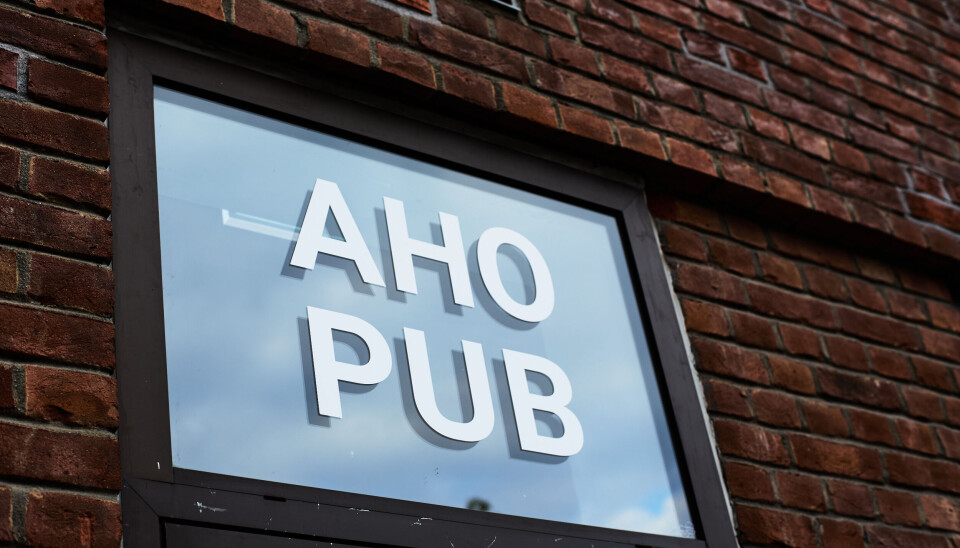 Hverdagspub: Puben, som ligger på AHOs område, er åpen hver torsdag fra kl. 19-01.