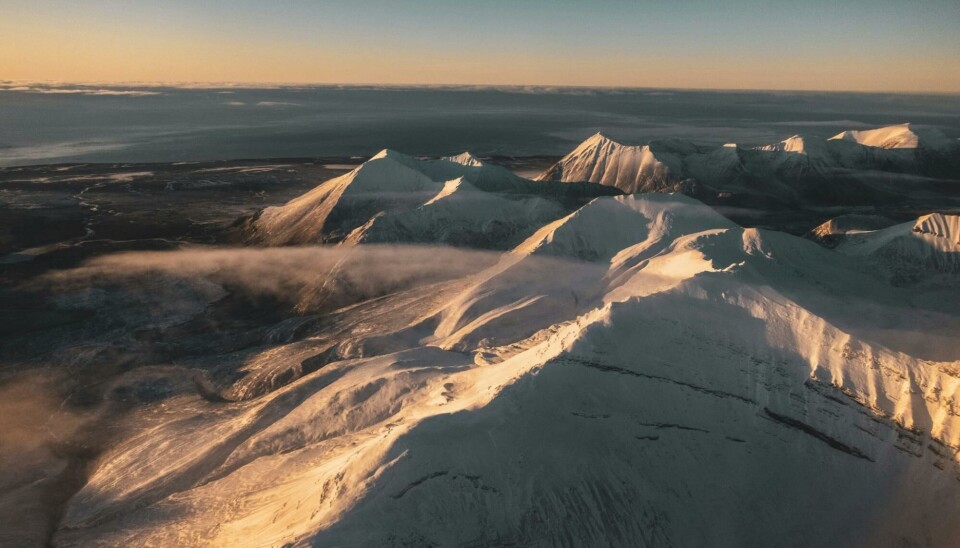 About 60% of Svalbard is currently covered by glaciers.