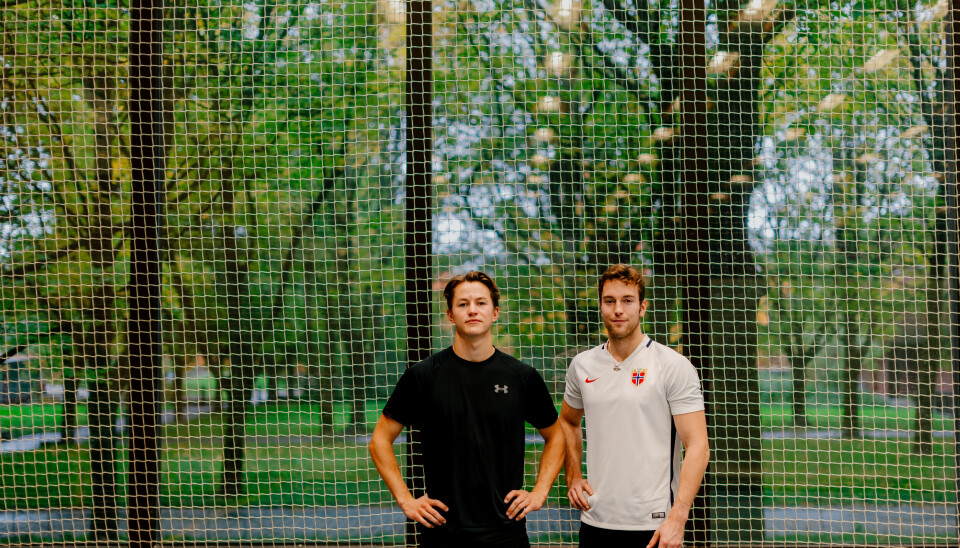 OVERDREVET: Lars Gustav Hoff og Øystein Grønli synes dopingtesting på SiO Athletica er i overkant dramatisk.