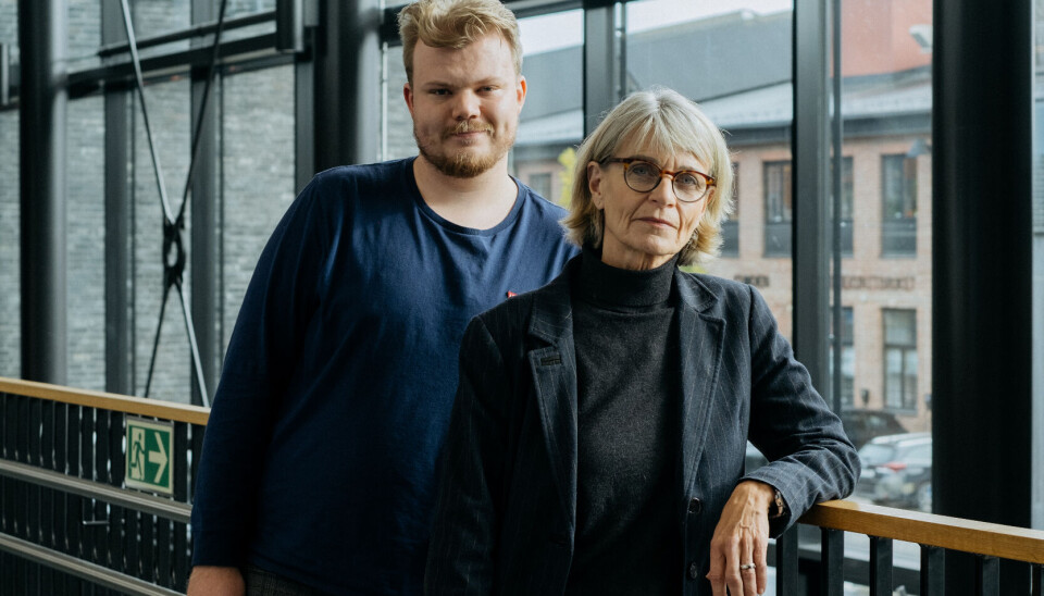 SIDE OM SIDE: Rektor og studentrådsleder ved Fagskolen Oslo, Kristi Andresen og Sandre Hall Amundsen, deler bekymringen for skolens fremtid.