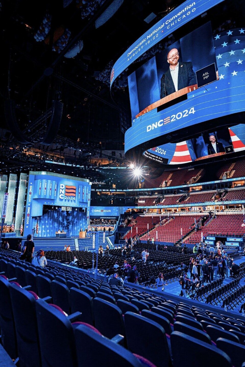 The 2024 Democratic National Convention.