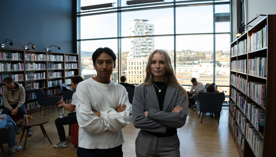 GRYTIDLIG: Slik det er nå er det bare studenter som er tilstede når biblioteket åpner som får plass, ifølge Ronja Haugstad Larsen.