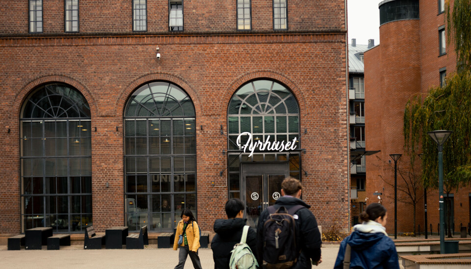 OPPDAGET: Det vart funne legionellabakterier i vatnet på OsloMet førre veke. Handspylarane i oppvasken på Fyrhuset vart stengd ned.