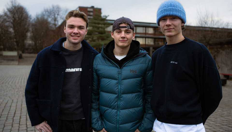Gutta backer: Svendsen stiller seg bak en politikk som der studentene ikke behøver å ha fulltidsjobb ved siden av studiene.