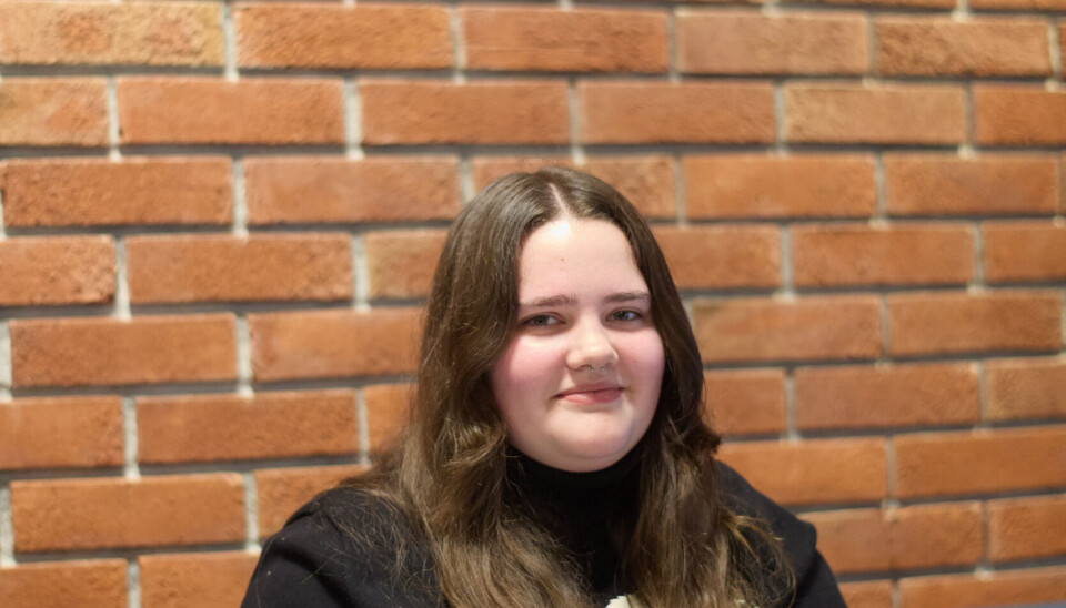 INGEN LUKSUSFELLEN HER!: Indy
Sophie Nymoen (20) forteller Universitas at
hun sparer penger ved å lure seg selv.