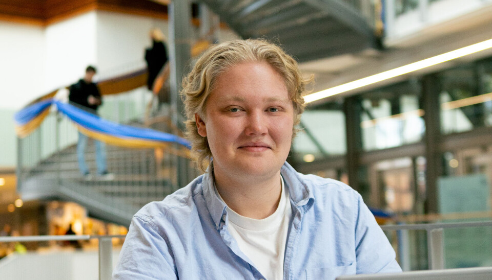 POLARISERING: Jens Kristian Jacobsen (21) seier
han ser eit større skilje i likestillingsdebatten
på sosiale medier enn før.