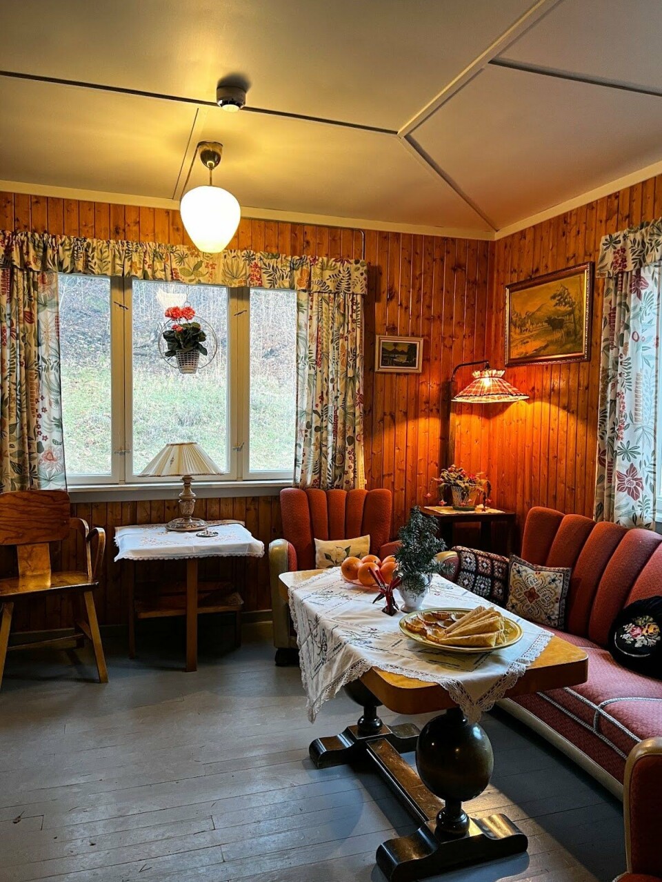 Replica of a house in Finnmark from 1956. Norsk Folkemuseum.