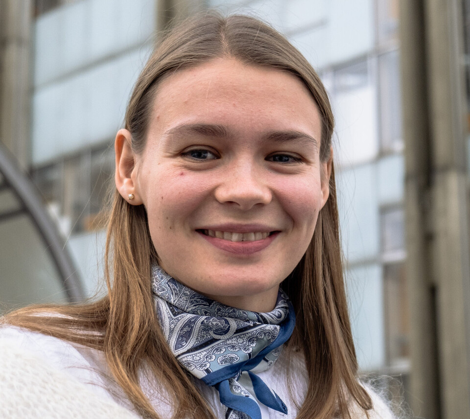 INGEN VERDI: Ingrid Gjerve forklarer at karakterene på medisinstudiet i praksis ikke har noen verdi i arbeidslivet.