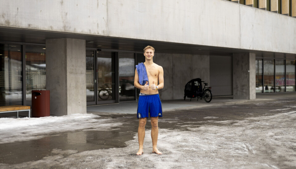 GEN ZEN: Universitas reporter melder om gode forhold for avkobling på Tøyenbadet.