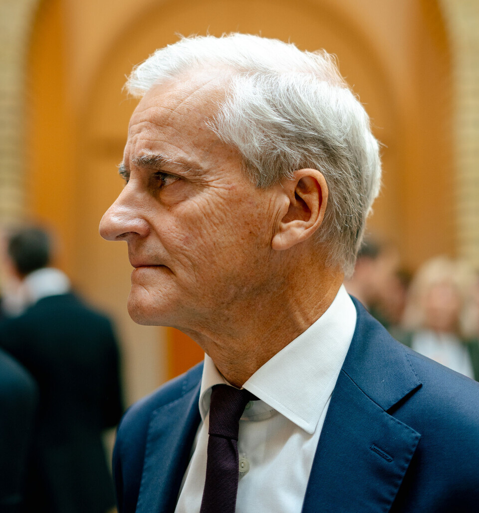 ADVARER: Jonas Gahr Støre advarer mot å undervurdere USA. Her avbildet på Stortinget.