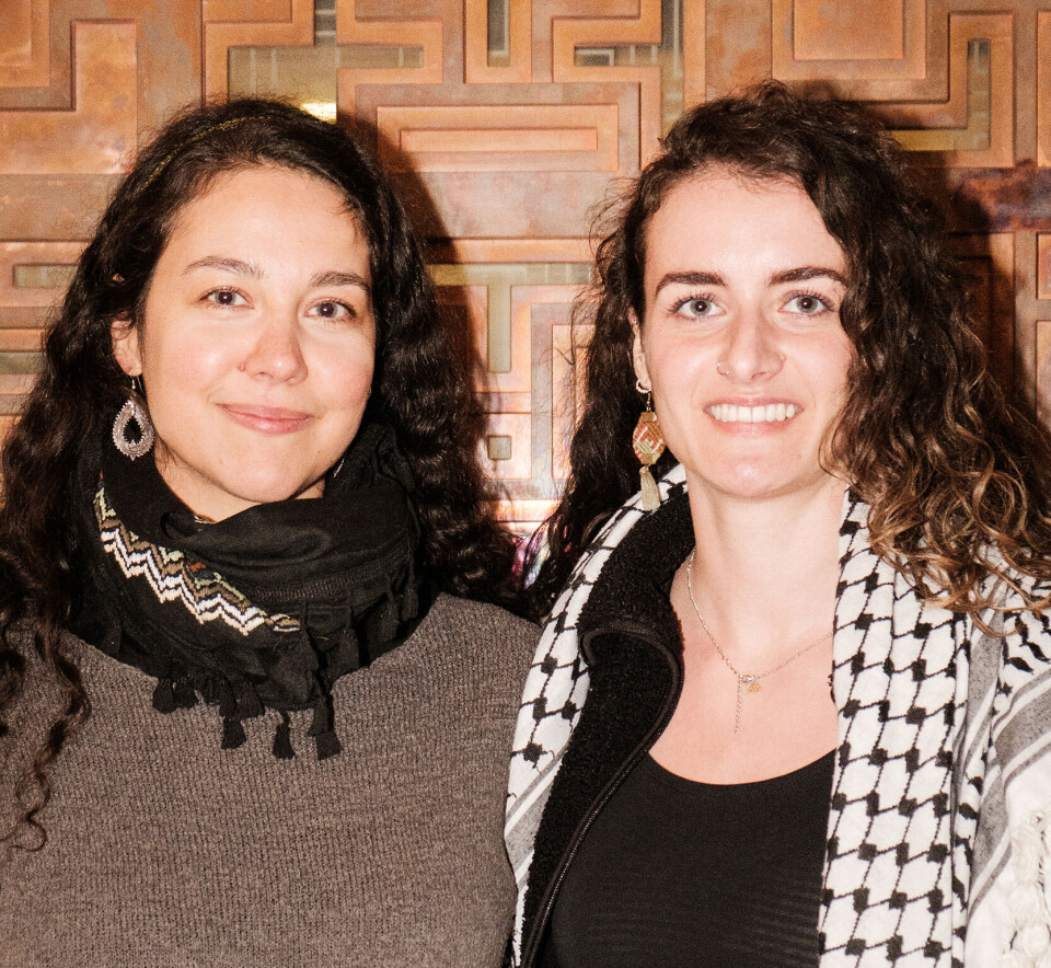 KONTROVERS: Alessia Marzano og Aisha Erdes meiner Thunberg blir oppfatta som meir kontroversiell etter at ho engasjerte seg for Palestina.