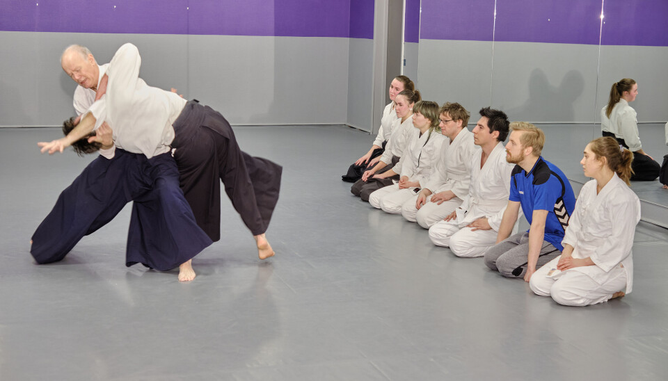 RUBINBRYLLUP: Jo Ring Giskes medlemsskap i OSI Aikido har nylig fylt 40 år.