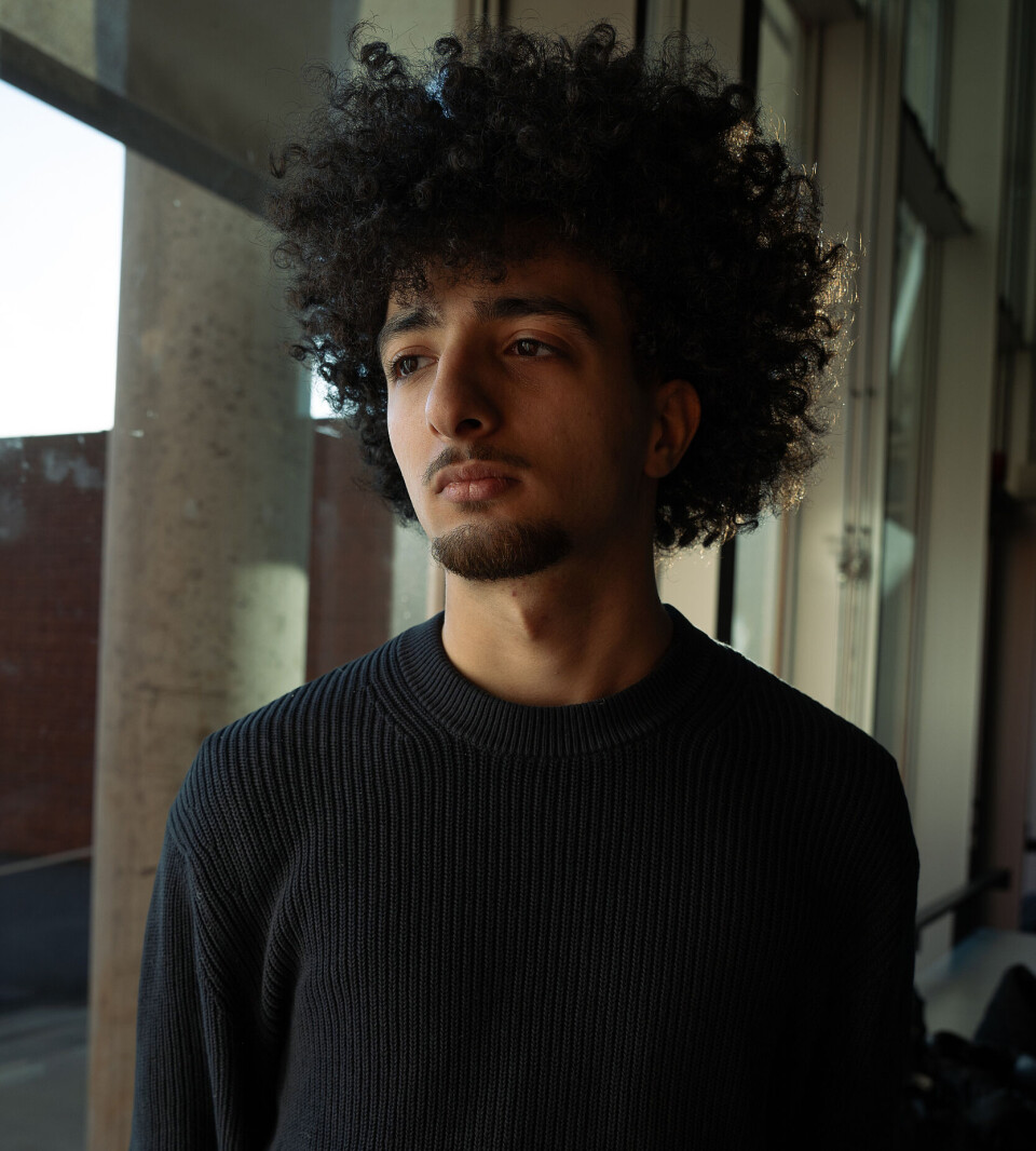 KONKURRANSE: Student Al-Saqqa (19) ser positivt på at det endelig finnes sterke konkurrenter til det amerikanske markedet.