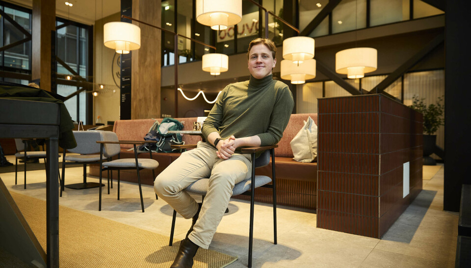SI DET VIDERE: Som ny i leiemarkedet finnes det mange feller og lite informasjon å gå etter. Gründer Fabian Alexander Johannessen (28) mener han har løsningen.