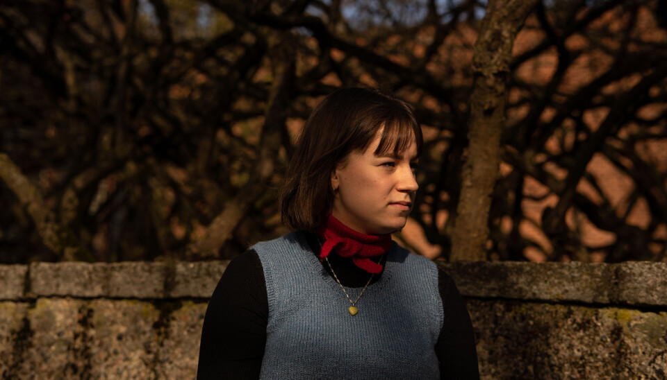 TAR ANSVAR: Vivian Kaulen Nedenes leder protestaksjonen i Hurum.