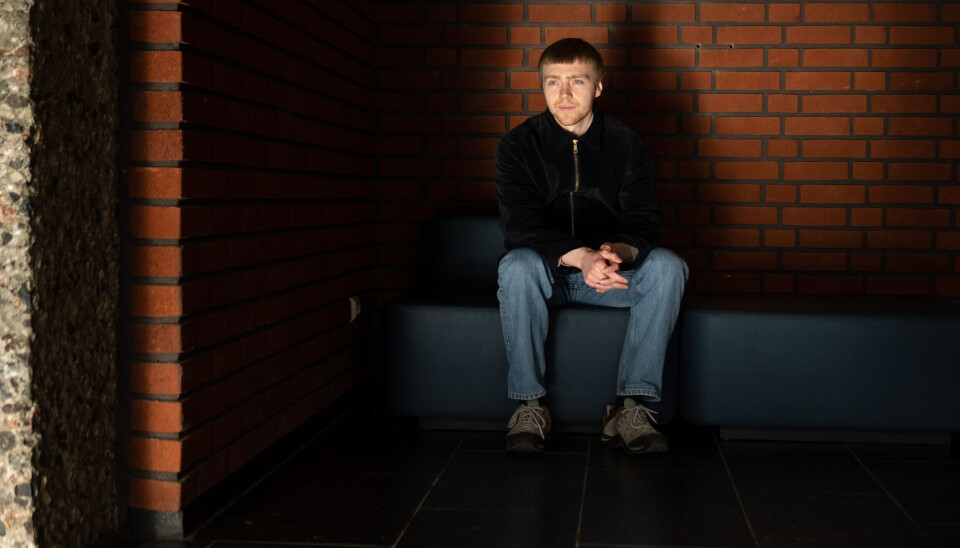 BLODFAN: Eirik Wichstad fikk spise middag med helten sin.