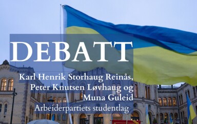 Bare sammen kan vi stå opp for Ukraina