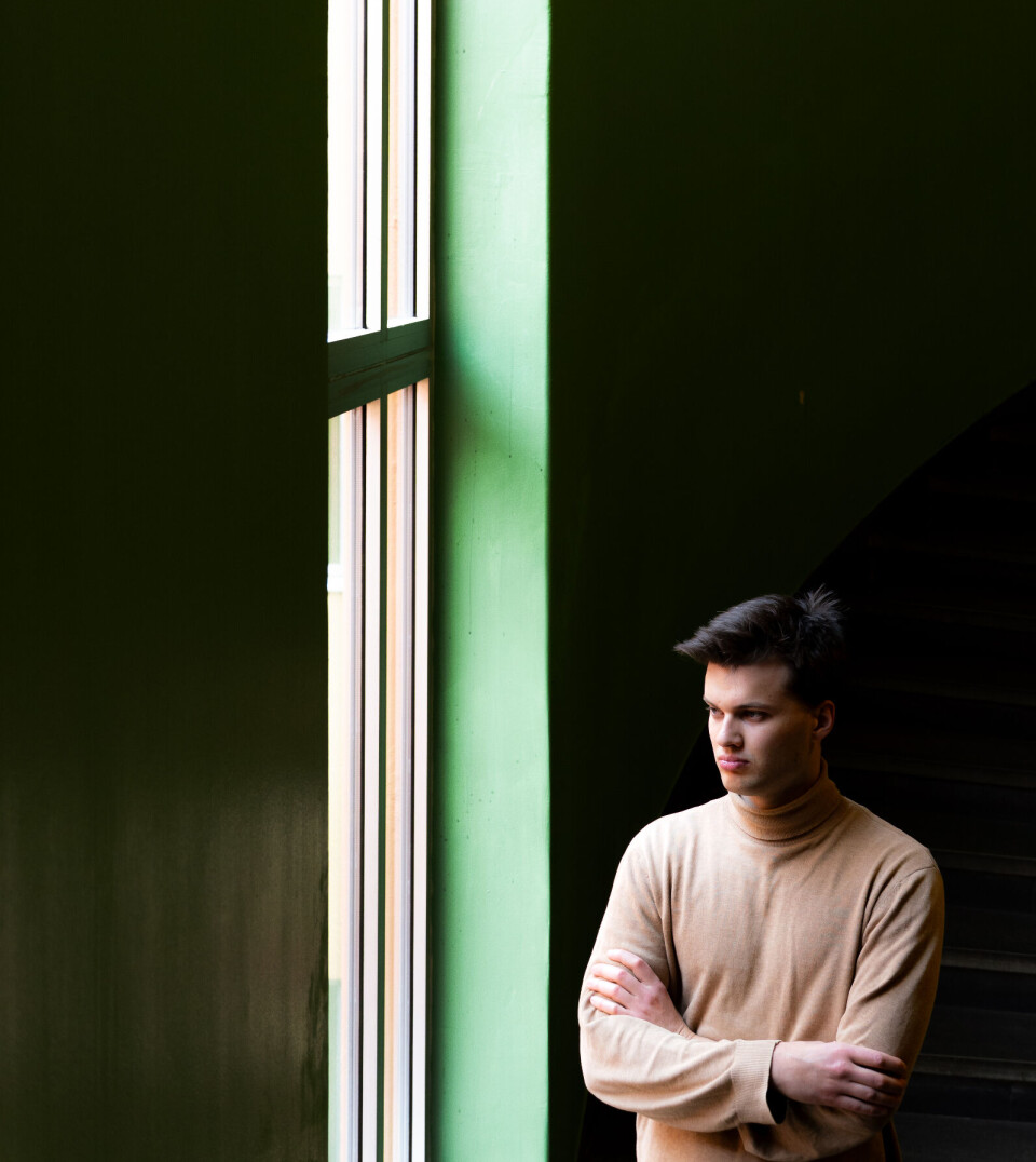 TILLIT: Niklas Mardal (25) mener det viktigste er å ha tilit til det katolske embetet.