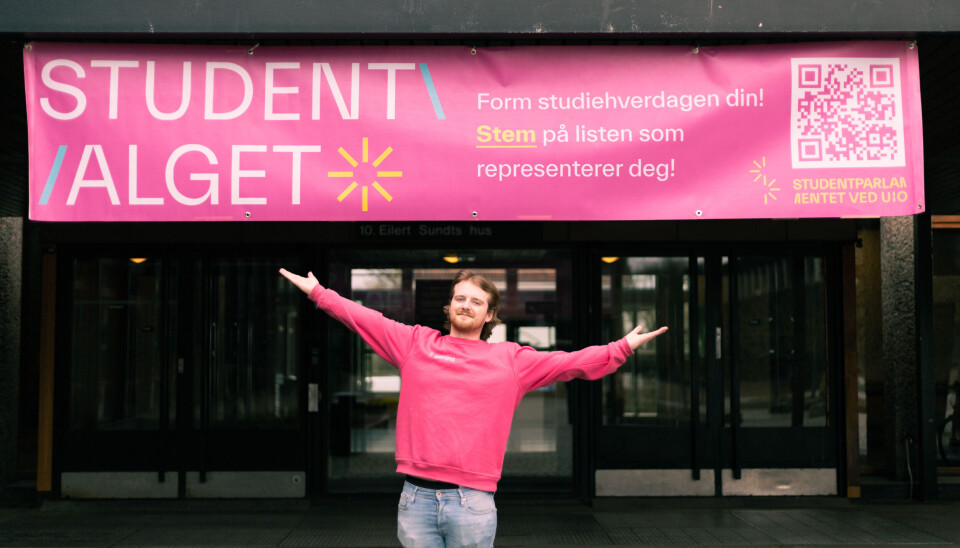 HÅP: Til tross for lav oppslutning de siste årene, er Sondre Matthias Klungland optimistisk og spent for årets studentvalg.