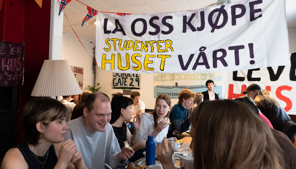 SAMLES I KAMP: 1. mai ble det avholdt frokost i Schultz' gate før de dro ned til Youngstorget.