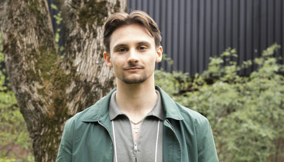 TVERRPOLITISK: – Ungdom mot EU har en god blanding av både røde og blå mennesker, sier nestleder Reidar Roll (22).