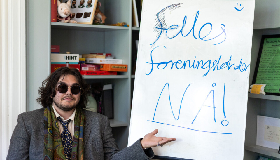 TOMME ROM: Hvis det er en ting han vil få til i år, er det nye foreningslokaler.