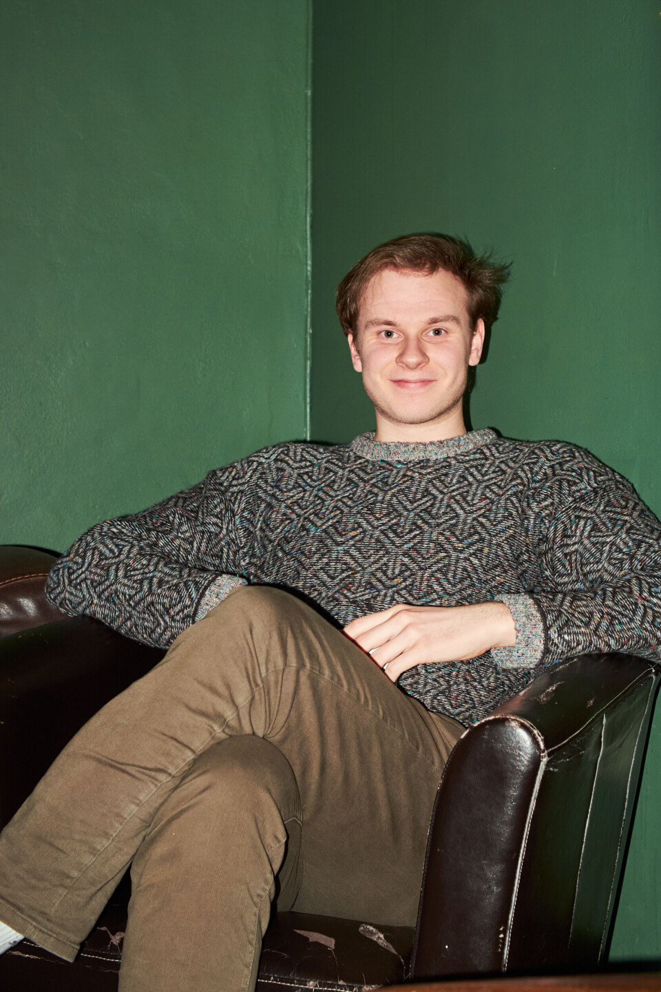 KRITIKKVERDIG: SVFF-leder Mathias Lind Høyning er enig i at evakueringsrutinene er mangelfulle.