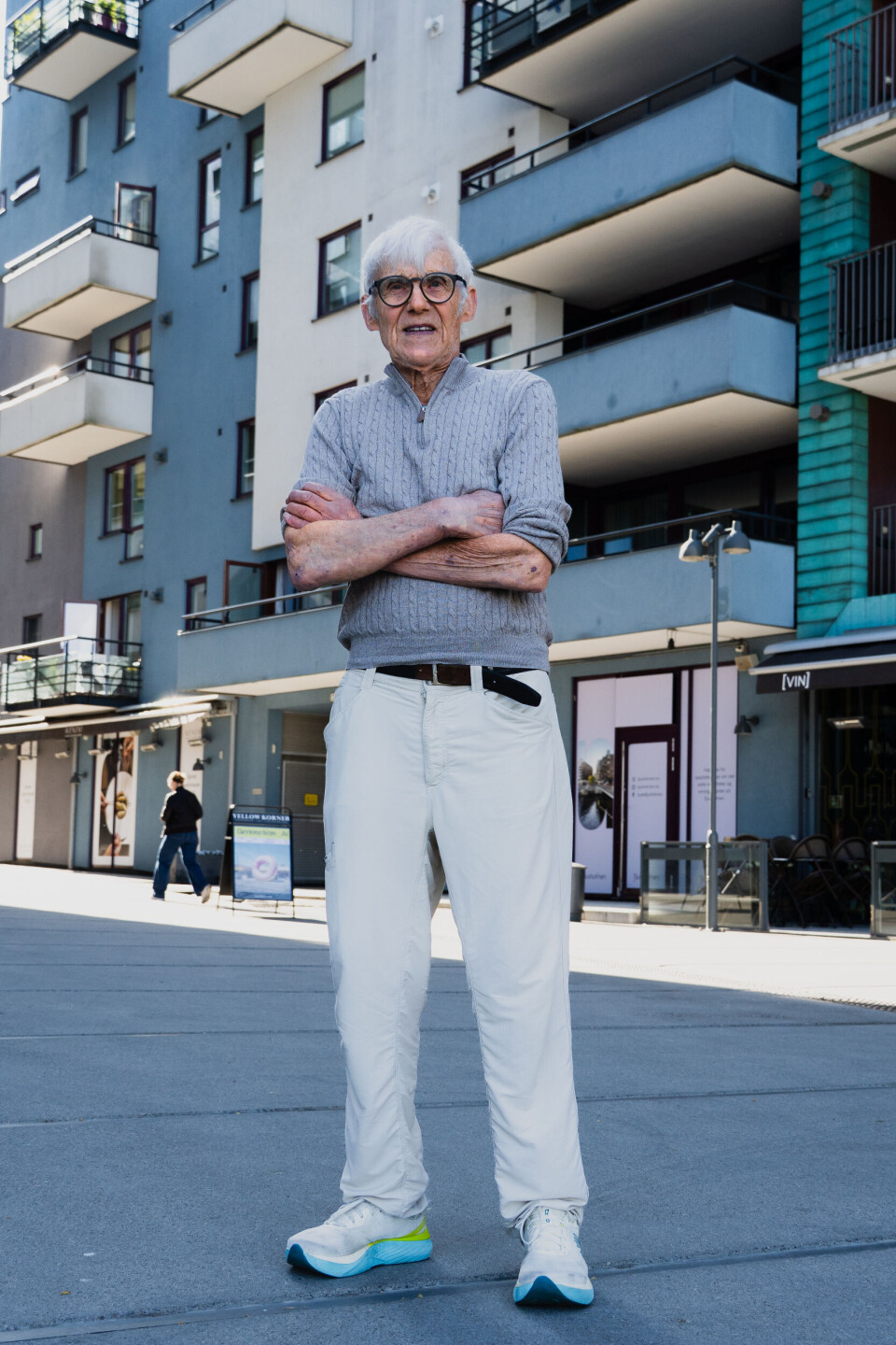 Einaste problemet til Erik (91) er å få den opp