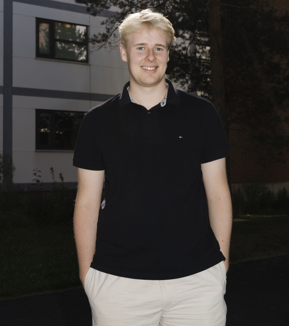 I LIMBO: Daniel Østerberg Haakseth har stått på venteliste hos SiO i et halvt år. Ved semesterstart sover han på gulvet hos en venn.