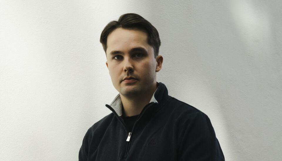 MIDDAG MED ERNA?: Lars Kristian Sørensen kan tenke seg å lære Høyres partileder litt bedre å kjenne.