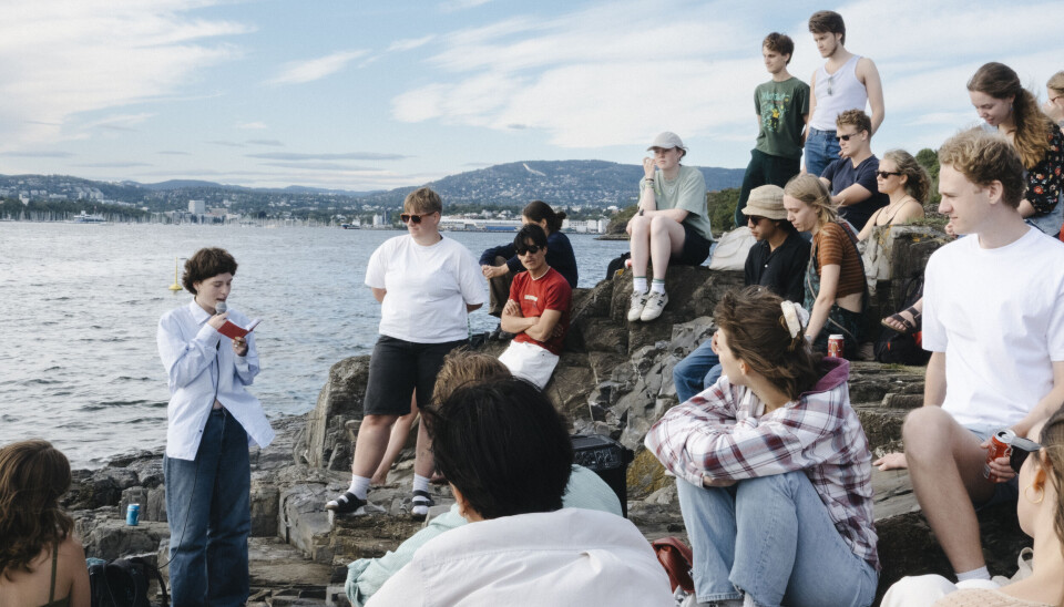 Ei nasjonal rørsle: Studentar frå Trondheim, Bergen, Oslo og Ås var til stades på stiftinga på Hovedøya.