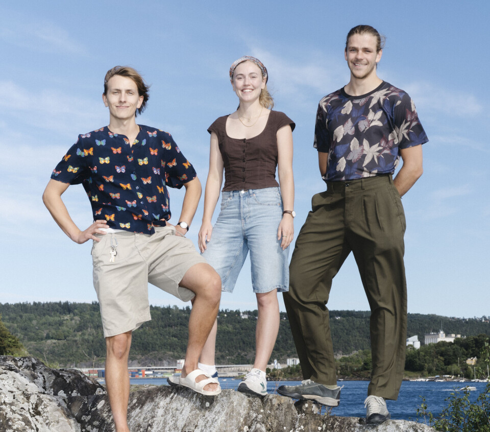 Ikkje berre i Oslo: Gro Nergård, Markus Refsdal og Torje Løland skal ta rørsla vidare til NTNU i Trondheim.