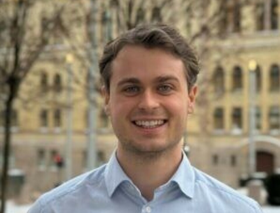 DIPLOMATI: KrFs Clement Størknes mener venstresiden er mer aktivistisk enn løsningsorientert i Gaza-spørsmålet.