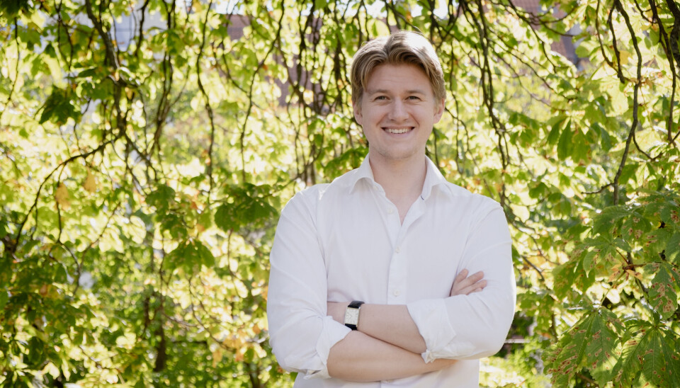 STERK STEMME: Snorre Rein (25) brenner for å bevare den norske velferdsstaten.