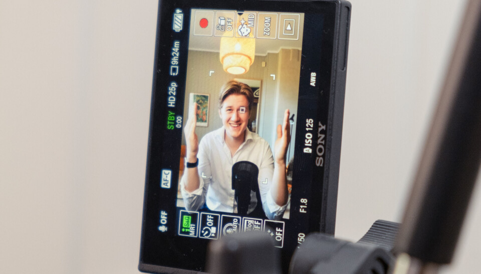 POLITISK BUDSKAP: Rein publiserer korte videosnutter til TikTok og Instagram.