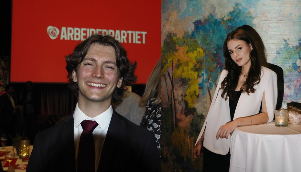 Sivert Kristiansen Hjortung (Ap) og Angelika Bjørnerud (Frp).