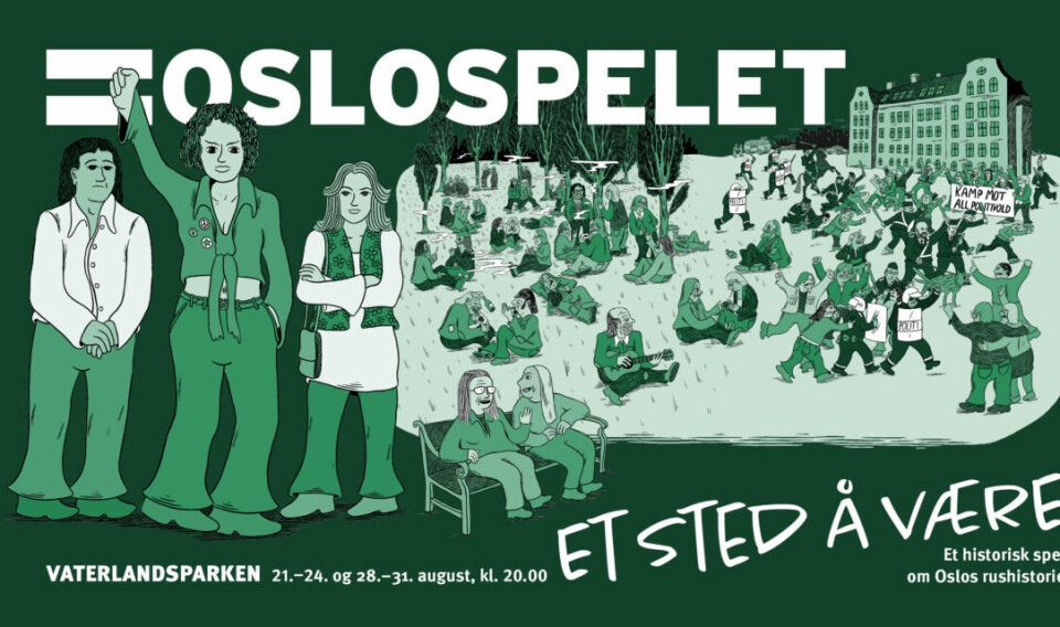 «Når gateavisa =Oslo skal feire 20-årsjubileum, gjør de sjangeren til sin egen, midt i tjukkeste Oslo»