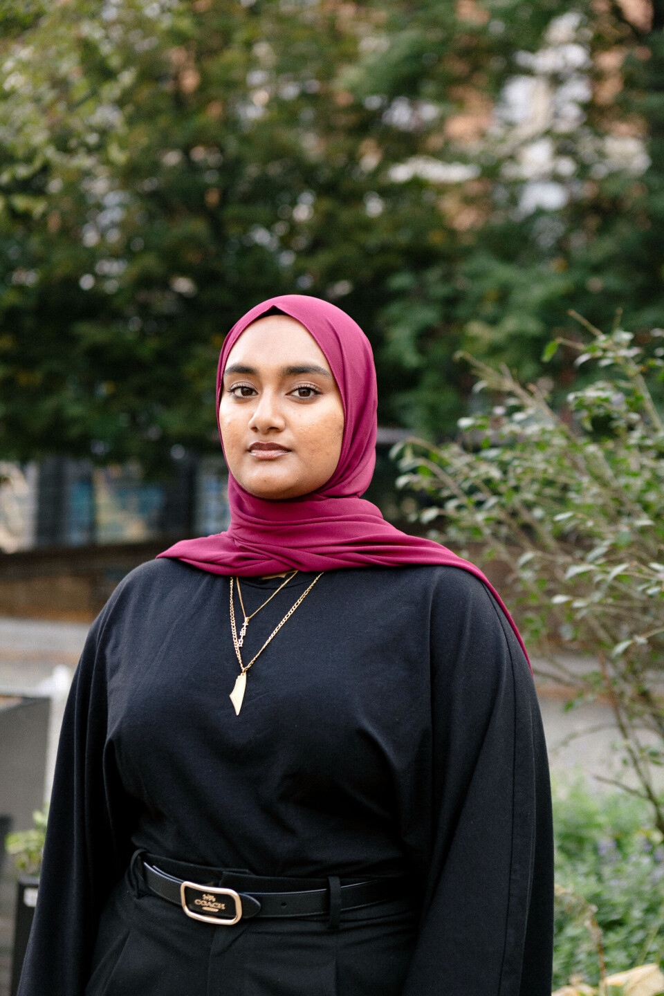 Stor bekymring: Tamina Sheriffdeen Rauf har fått stor respons fra andre muslimer som føler på samme frykt som henne.