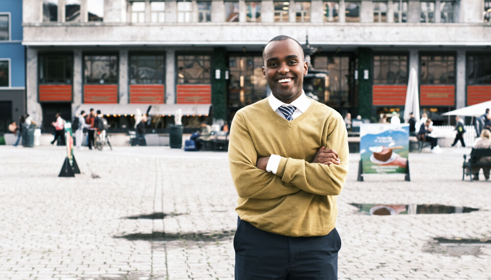 FLYTTER HJEM: Hashim Abdi (Ap) flytter tilbake til hjembyen Fredrikstad og skal foreløpig pendle inn til stortingsjobben.