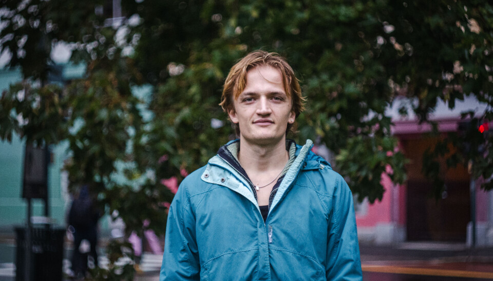 KULTURDRAP: Kurt Baatz Strandberg (22) tar en bachelorgrad i skuespill og frykter hva som vil skje om den norske filmindustrien blir ytteligere kommersialisert