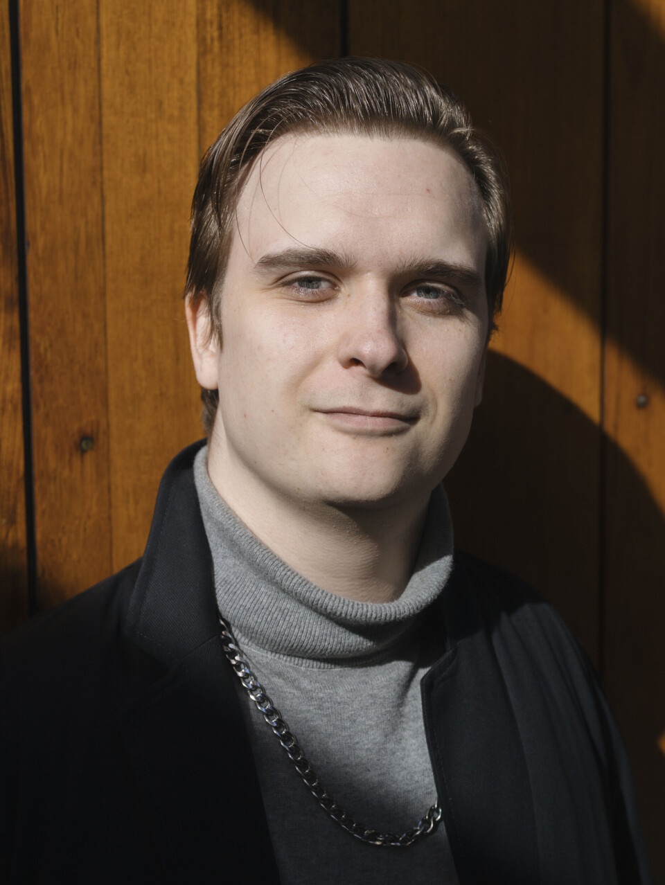 ORD, IKKE KRUTT: Vold er aldri svaret når det kommer til politikk, mener Birk Nikolai Stenkjær Wikeland (26).