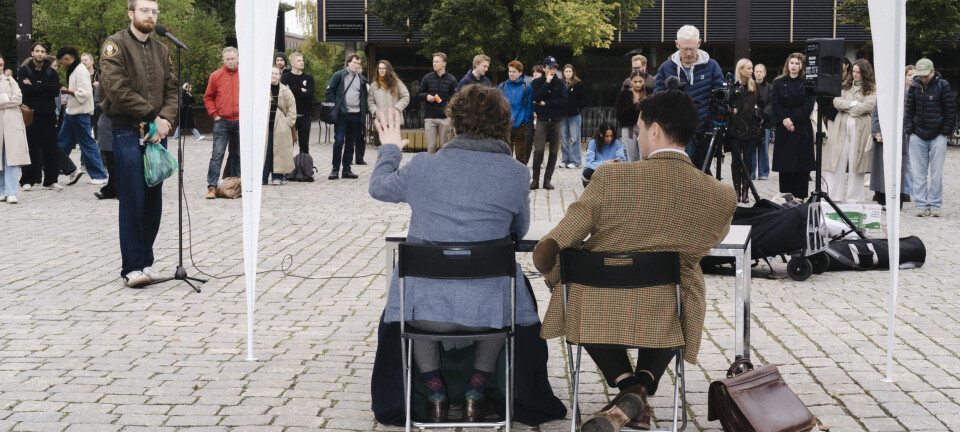 Blindern: Arrangerte konservativ debatt i Charlie Kirks ånd