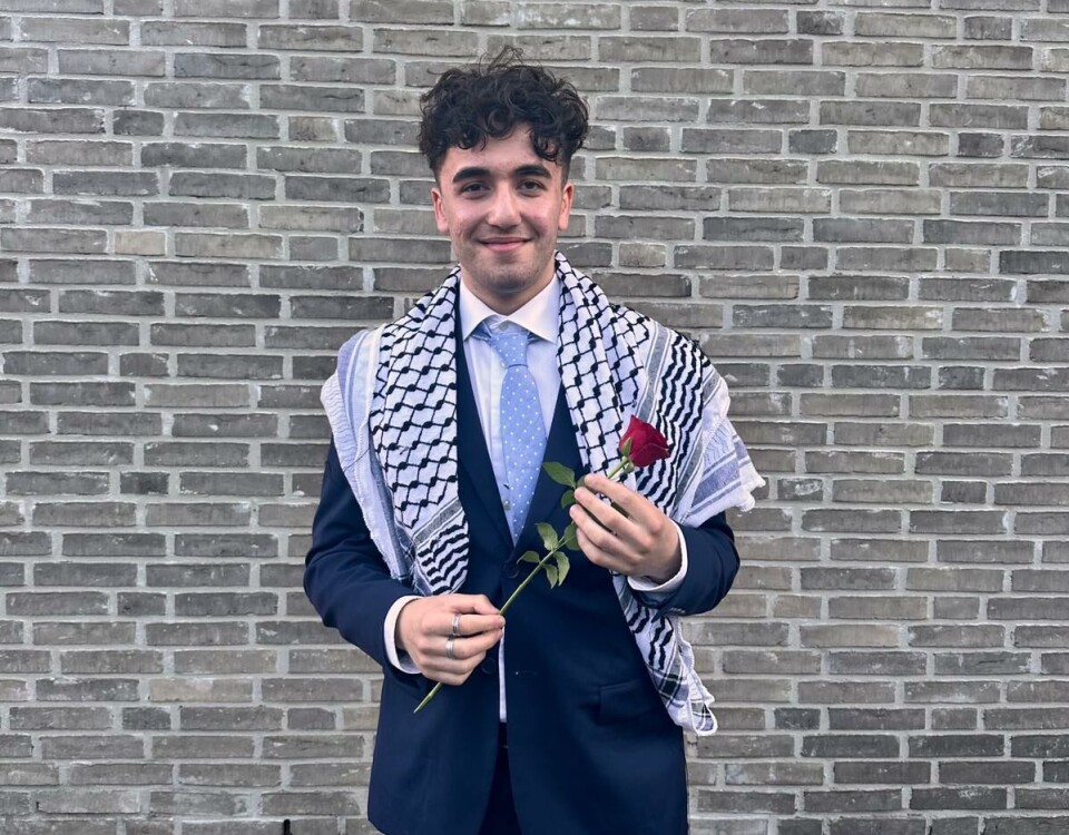 Heldig: Yazan Alhalabi (21) mener det bare er flaks at han er i Norge og kan studere her.