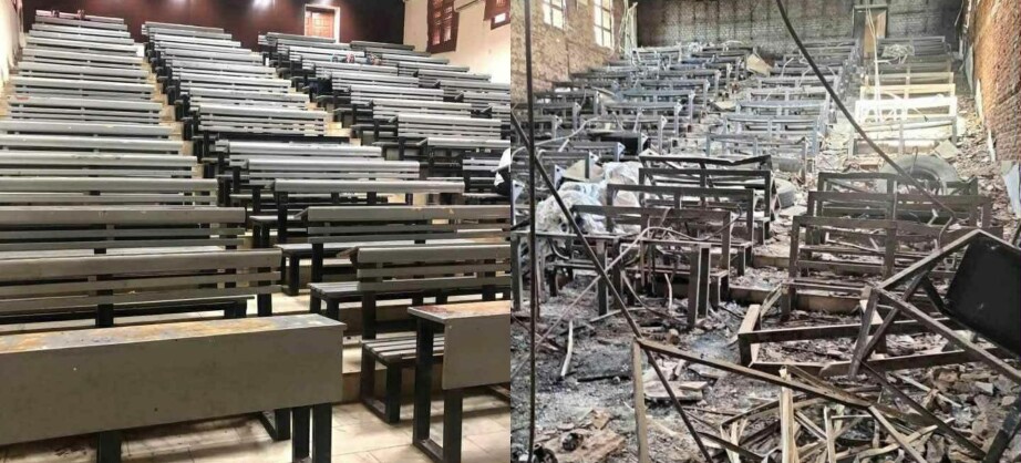 Studenter flykter fra borgerkrig: – Det var død overalt