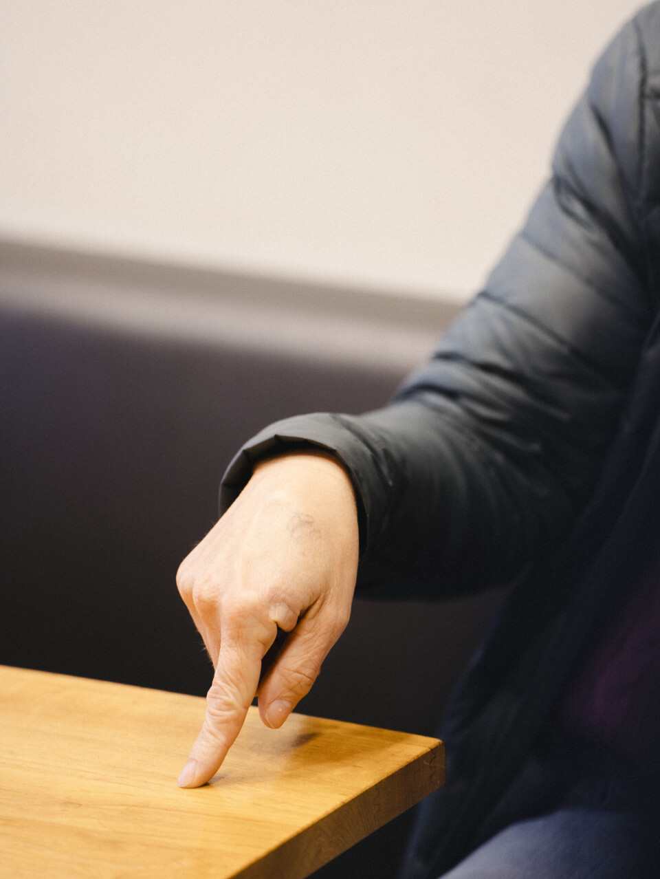 Avviser: Studenten avviser anklagene om stalking.